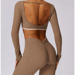 Yoga Set 2PCS Women Sportswear Comfortable Fit  Clean Vanilla Store