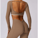Yoga Set 2PCS Women Sportswear Comfortable Fit  Clean Vanilla Store