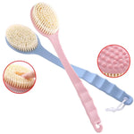 Long Handle Bath Brush Soft Body Scrub Massager Tool  Clean Vanilla Store