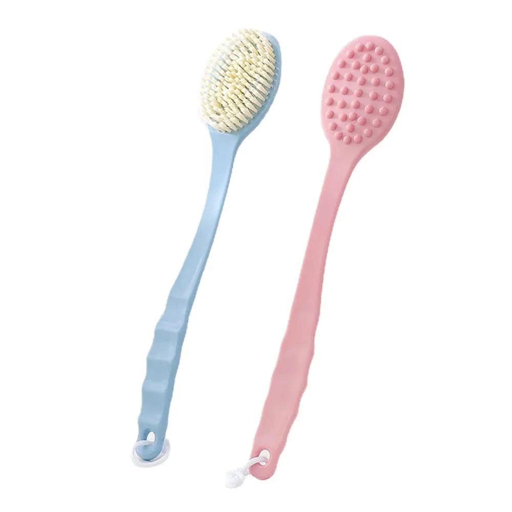Long Handle Bath Brush Soft Body Scrub Massager Tool  Clean Vanilla Store