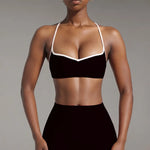 SVEIC Yoga Bra Set with Breathable Fabric for Comfort  Clean Vanilla Store