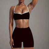 SVEIC Yoga Bra Set with Breathable Fabric for Comfort  Clean Vanilla Store