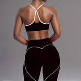 SVEIC Yoga Bra Set with Breathable Fabric for Comfort  Clean Vanilla Store