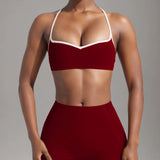 SVEIC Yoga Bra Set with Breathable Fabric for Comfort  Clean Vanilla Store