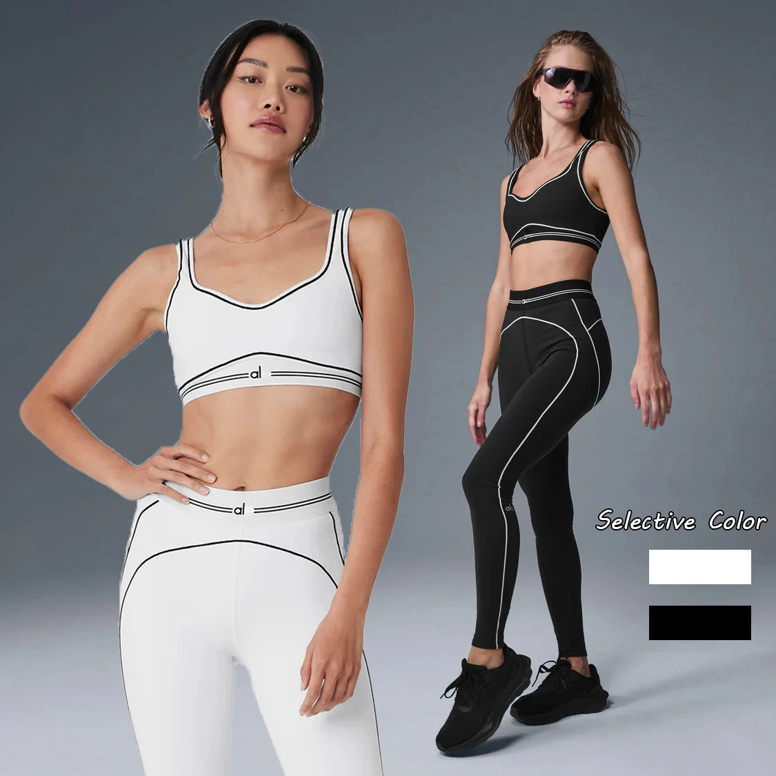 AL Yoga Set Workout Clothes For Women Leggings  Clean Vanilla Store