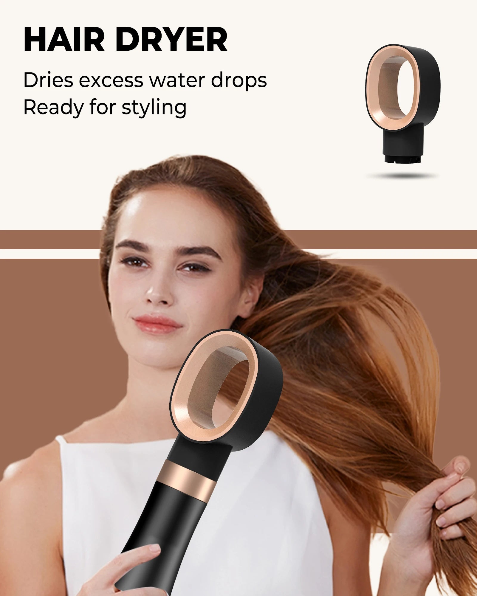 Professional Blow Dryer Brush 4 In 1 for Easy Styling  Clean Vanilla Store