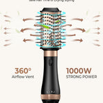 Professional Blow Dryer Brush 4 In 1 for Easy Styling  Clean Vanilla Store