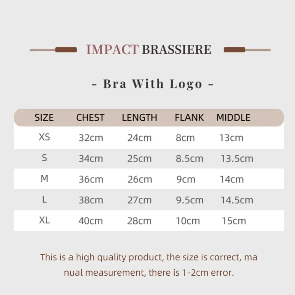 Yoga Impact Brassiere Bra Women High Support Top  Clean Vanilla Store