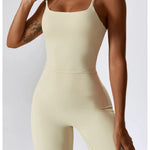 Gym Yoga Suit 2PCS Tight Fitting Set for Women  Clean Vanilla Store
