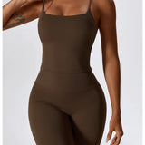 Gym Yoga Suit 2PCS Tight Fitting Set for Women  Clean Vanilla Store