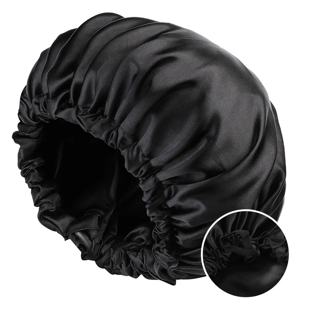 Reversible Silky Satin Bonnet with Soft Feel  Clean Vanilla Store