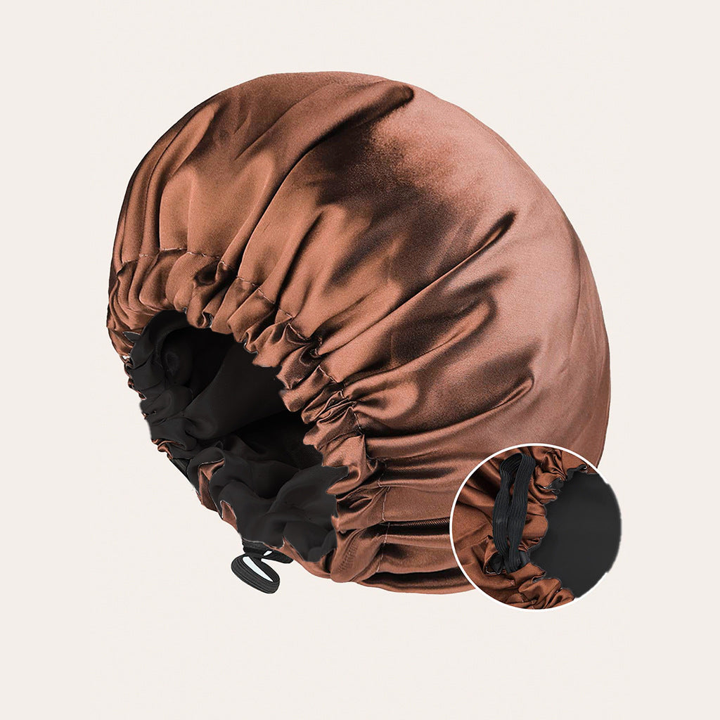 Reversible Silky Satin Bonnet with Soft Feel  Clean Vanilla Store