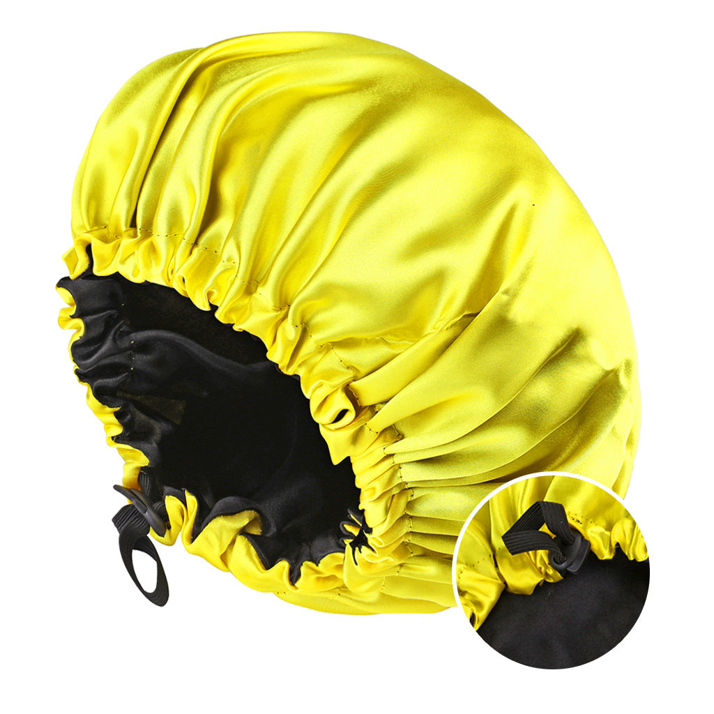 Reversible Silky Satin Bonnet with Soft Feel  Clean Vanilla Store