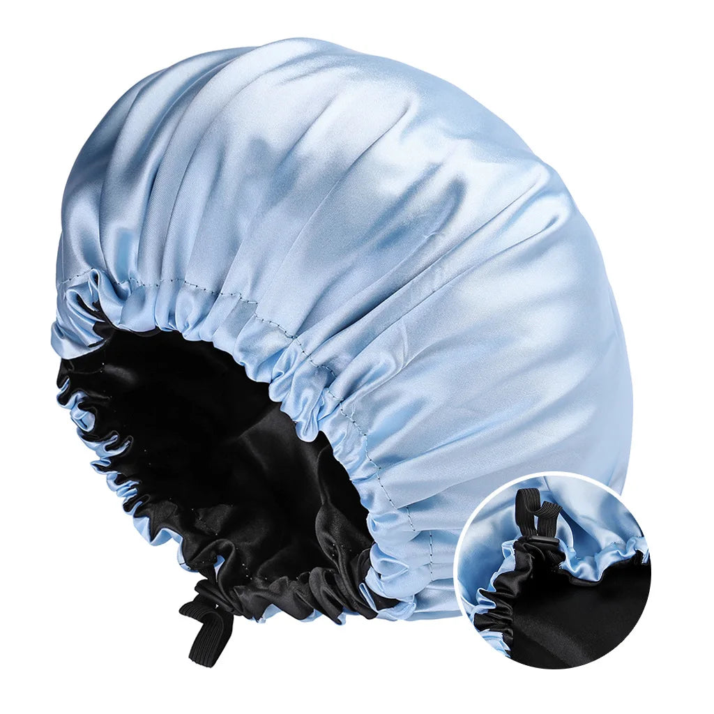 Reversible Silky Satin Bonnet with Soft Feel  Clean Vanilla Store