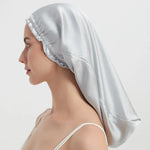100% Mulberry Silk Long Hair Wrap Bonnet for Women  Clean Vanilla Store