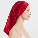 100% Mulberry Silk Long Hair Wrap Bonnet for Women  Clean Vanilla Store