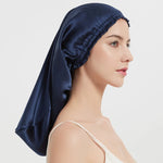 100% Mulberry Silk Long Hair Wrap Bonnet for Women  Clean Vanilla Store