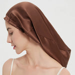 100% Mulberry Silk Long Hair Wrap Bonnet for Women  Clean Vanilla Store