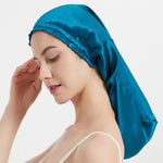 100% Mulberry Silk Long Hair Wrap Bonnet for Women  Clean Vanilla Store