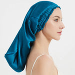 100% Mulberry Silk Long Hair Wrap Bonnet for Women  Clean Vanilla Store