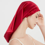 100% Mulberry Silk Long Hair Wrap Bonnet for Women  Clean Vanilla Store
