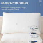 3D Neck Pillow with High Elasticity for Relaxation  Clean Vanilla Store