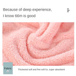 Dry Hair Cap Sports Towel Fiber Soft Turban - Quick-Dry  Clean Vanilla Store
