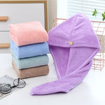 Dry Hair Cap Sports Towel Fiber Soft Turban - Quick-Dry  Clean Vanilla Store