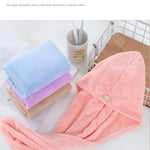 Dry Hair Cap Sports Towel Fiber Soft Turban - Quick-Dry  Clean Vanilla Store