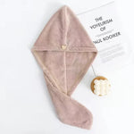 Dry Hair Cap Sports Towel Fiber Soft Turban - Quick-Dry  Clean Vanilla Store