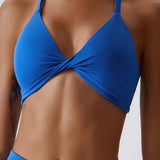 Anfilia Women Sports Bras Halter Neck Comfort & Fit  Clean Vanilla Store