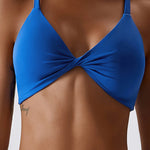 Anfilia Women Sports Bras Halter Neck Comfort & Fit  Clean Vanilla Store