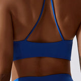 Anfilia Women Sports Bras Halter Neck Comfort & Fit  Clean Vanilla Store