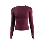 Long Sleeve Yoga Shirts Sport Top for Women, Quick-Dry  Clean Vanilla Store