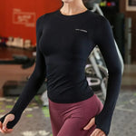 Long Sleeve Yoga Shirts Sport Top for Women, Quick-Dry  Clean Vanilla Store