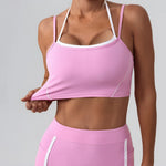 Stylish Women Gym Tracksuit Clothes Yoga Set 2 Pieces  Clean Vanilla Store