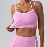 Stylish Women Gym Tracksuit Clothes Yoga Set 2 Pieces  Clean Vanilla Store