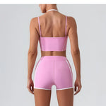 Stylish Women Gym Tracksuit Clothes Yoga Set 2 Pieces  Clean Vanilla Store