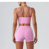 Stylish Women Gym Tracksuit Clothes Yoga Set 2 Pieces  Clean Vanilla Store