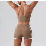 Stylish Women Gym Tracksuit Clothes Yoga Set 2 Pieces  Clean Vanilla Store