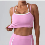Stylish Women Gym Tracksuit Clothes Yoga Set 2 Pieces  Clean Vanilla Store