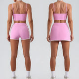 Stylish Women Gym Tracksuit Clothes Yoga Set 2 Pieces  Clean Vanilla Store
