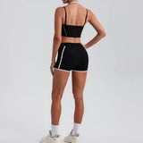 Stylish Women Gym Tracksuit Clothes Yoga Set 2 Pieces  Clean Vanilla Store