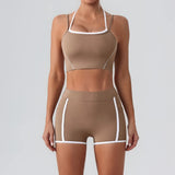 Stylish Women Gym Tracksuit Clothes Yoga Set 2 Pieces  Clean Vanilla Store