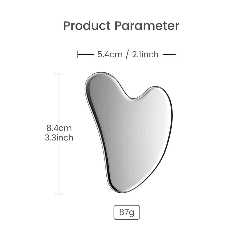 Stainless Steel Gua Sha Board for Spa Massage  Clean Vanilla Store