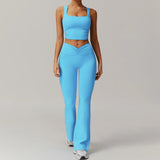 2PCS Yoga Suit Women Gym Set Long Sleeve Zipper  Clean Vanilla Store