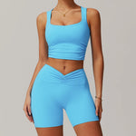 2PCS Yoga Suit Women Gym Set Long Sleeve Zipper  Clean Vanilla Store