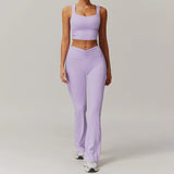 2PCS Yoga Suit Women Gym Set Long Sleeve Zipper  Clean Vanilla Store