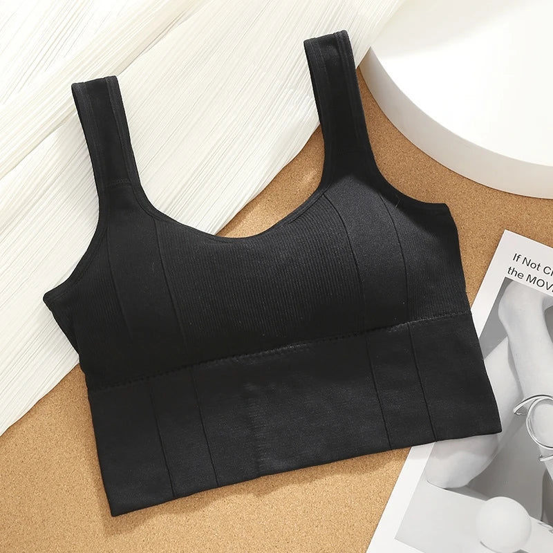 Seamless Shockproof Yoga Bra for Women 4Pcs  Clean Vanilla Store