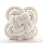 Inyahome Knot Pillow Ball Xmas Plush Floor Cushion  Clean Vanilla Store